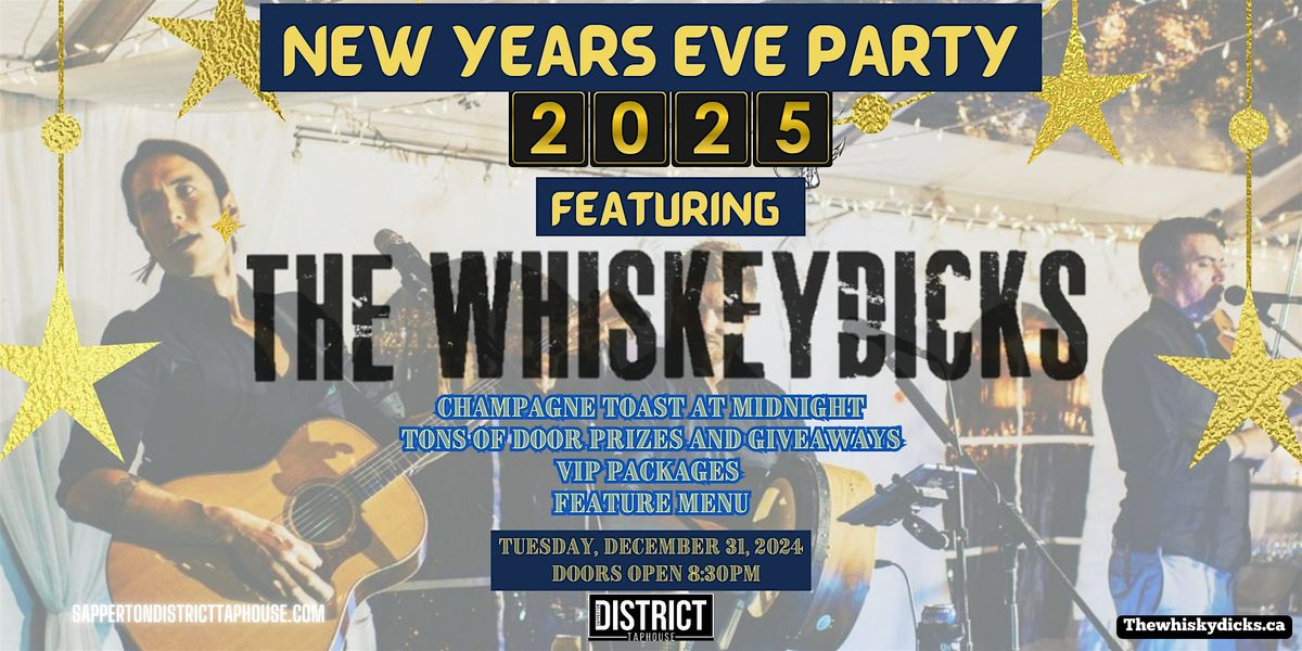 NEW YEARS EVE PARTY 2025 AT THE SAPPERTON DISTRICT TAPHOUSE