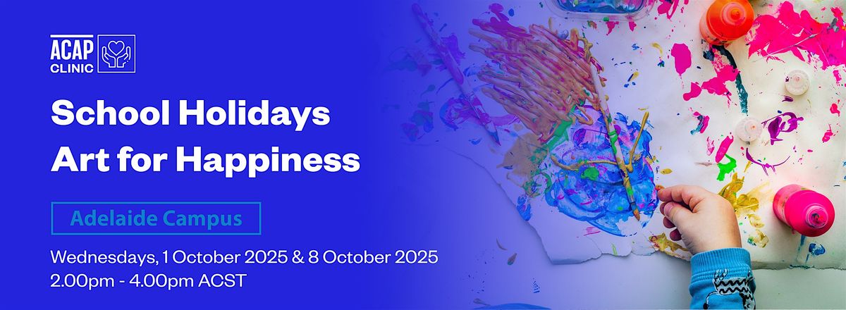 Adelaide | School Holidays - Art for Happiness | Ages 13+