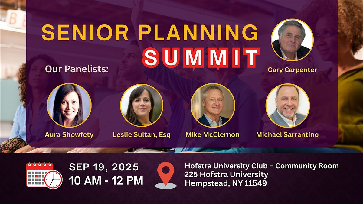 Senior Planning Summit!