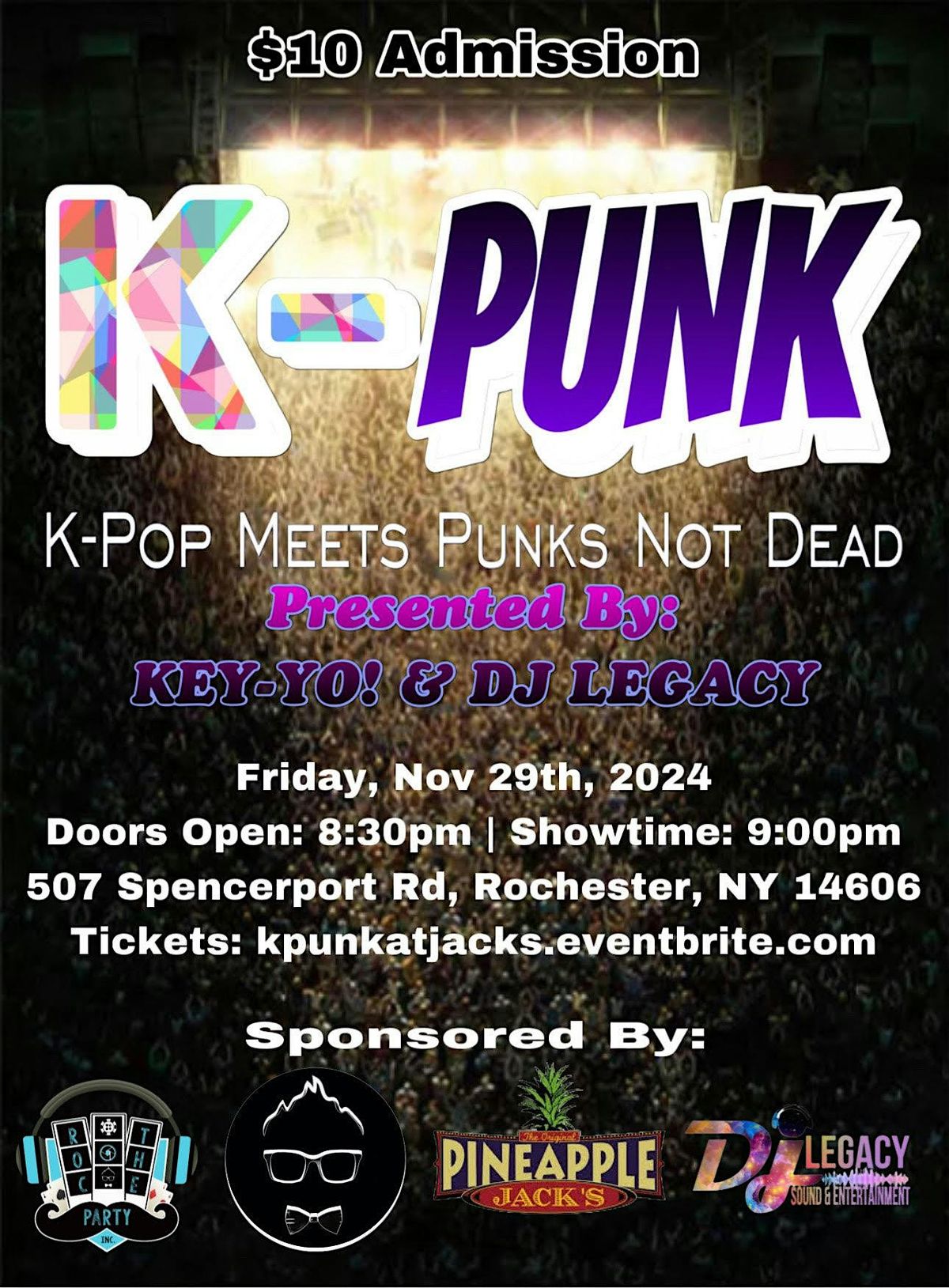 K-PUNK presented by Key-YO! and DJ LegacY