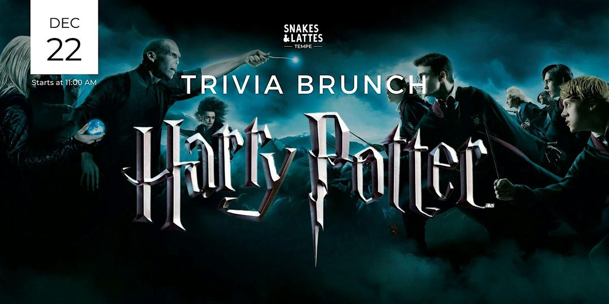 Harry Potter Trivia Brunch - Snakes & Lattes Tempe