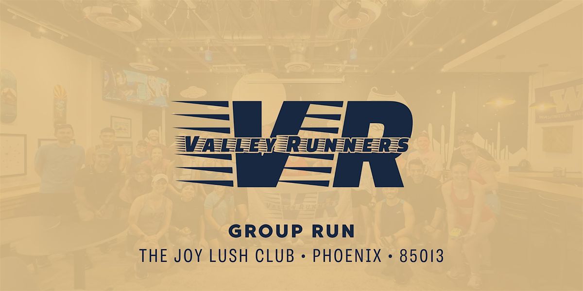 Valley Runners\u2019 Group Run and Social in Central Phoenix