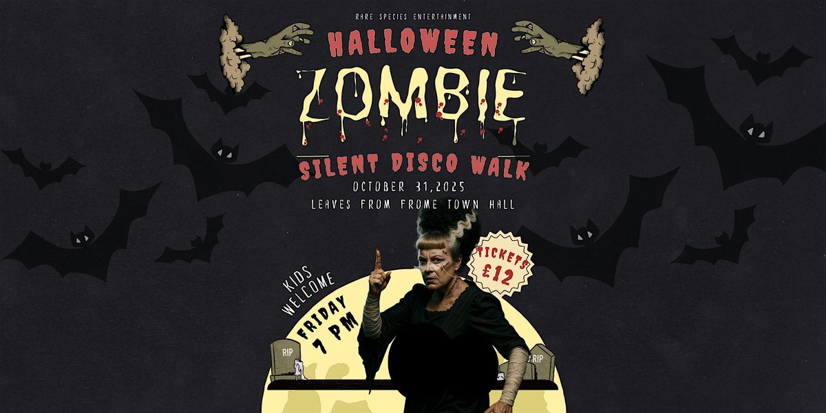 Halloween Zombie Silent Disco Walk 2025