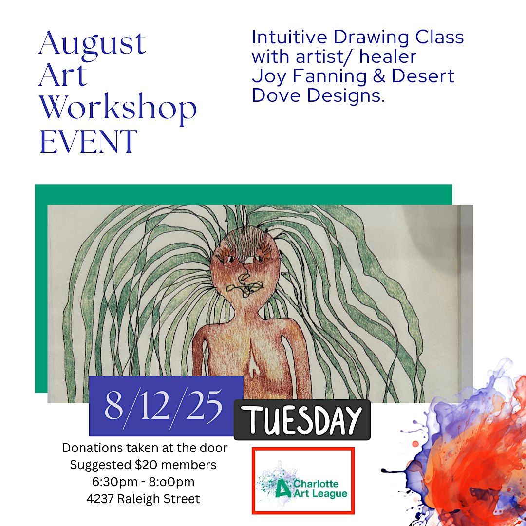 Intuitive Line Drawing Class with Joy Fanning- Explore your inner artist