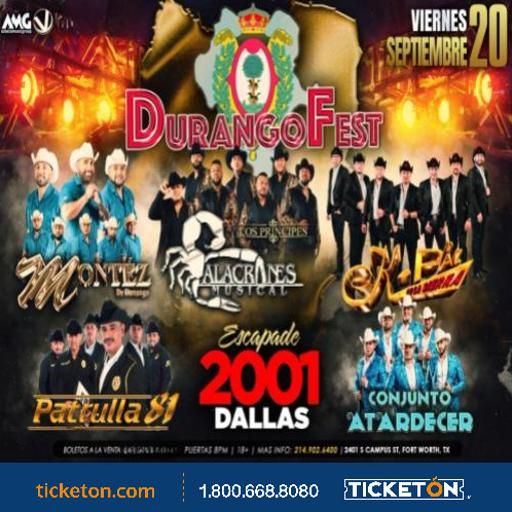 DURANGO FEST EN FORT WORTH  TX