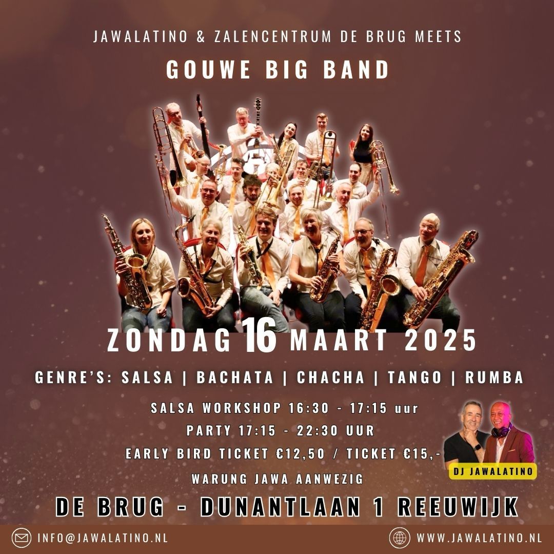 Salsa (DJ Jawalatino) meets Latin (Gouwe Bigband)