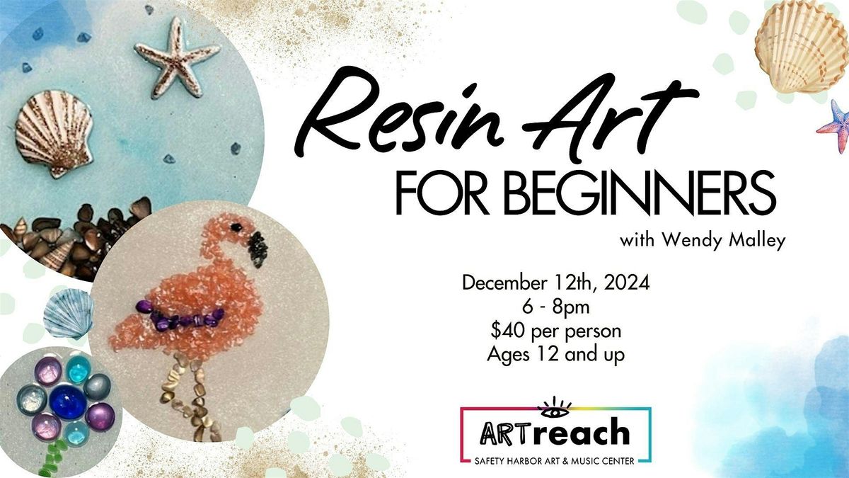 Resin Art for Beginners - December 12th, 2024