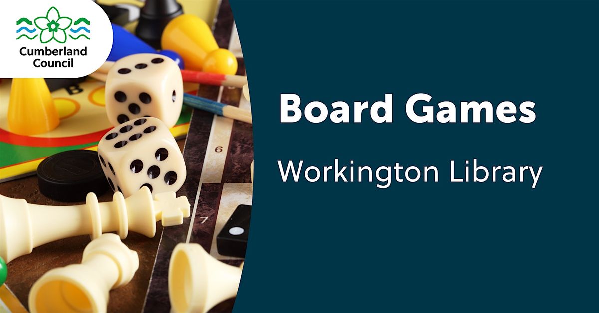 Board Games Club at Workington Library