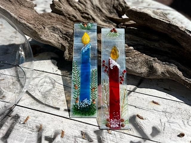 Christmas Candle Fused Glass Class