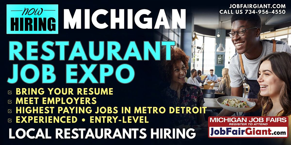 Michigan Restaurant Job Expo