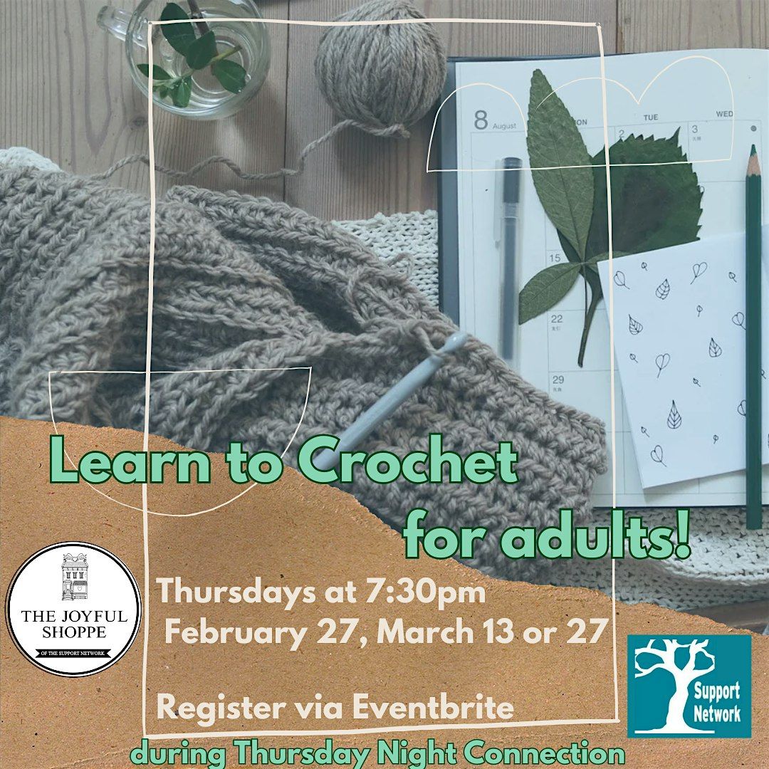 Learn to Crochet for Adults