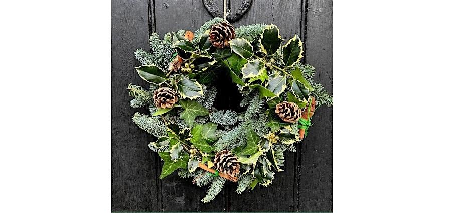 Christmas Wreath Making at Peel Park
