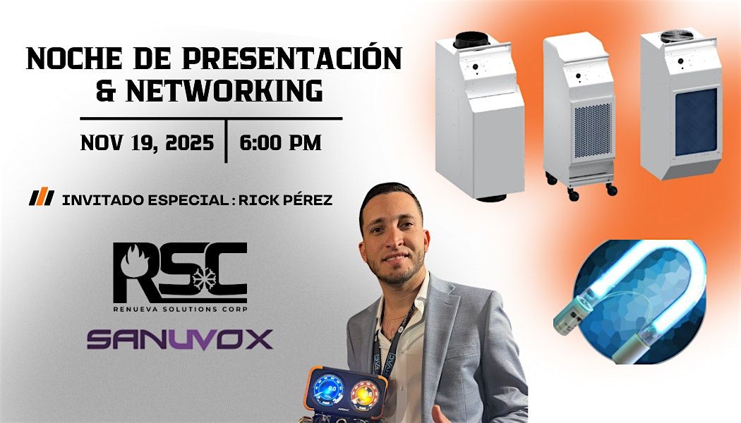 Noche de Presentaci\u00f3n & Networking \u2014 Renueva Solutions Corp & Multi Supply