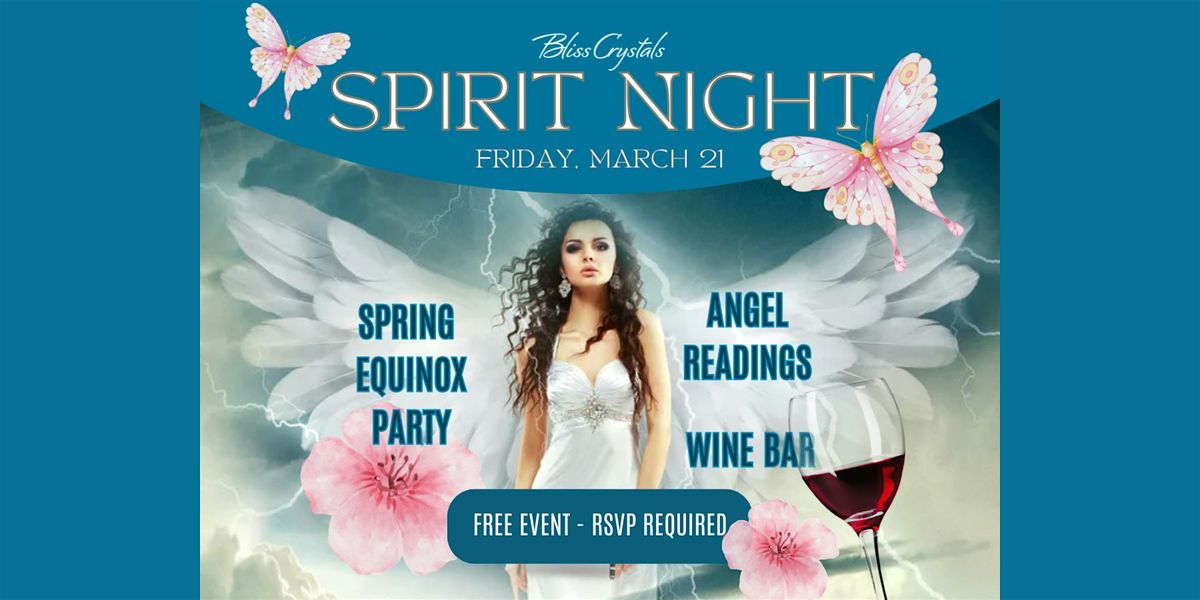 Spirit Night Social Mixer at Bliss Crystals to Celebrate the Spring Equinox