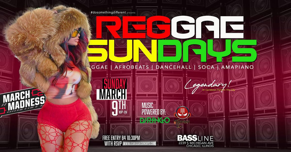 REGGAE SUNDAY: The #1 Caribbean Party In The City