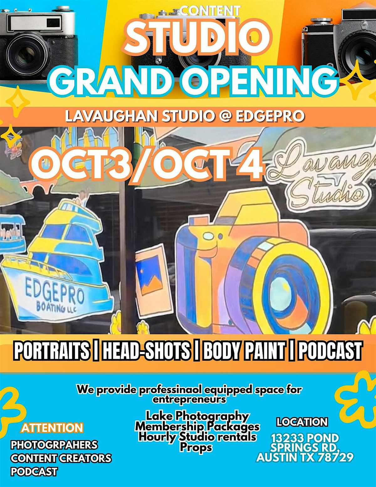 Lavaughan @Edgepro-Content Studio Grand Opening