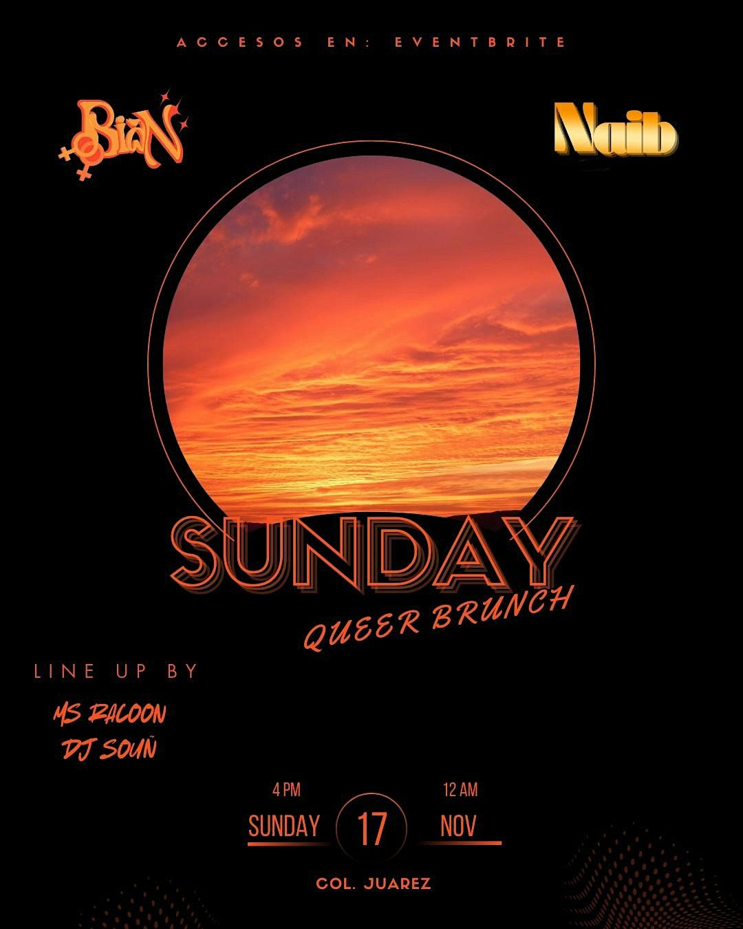 SUNDAY QUEER BRUNCH BY BIAN & NAIB