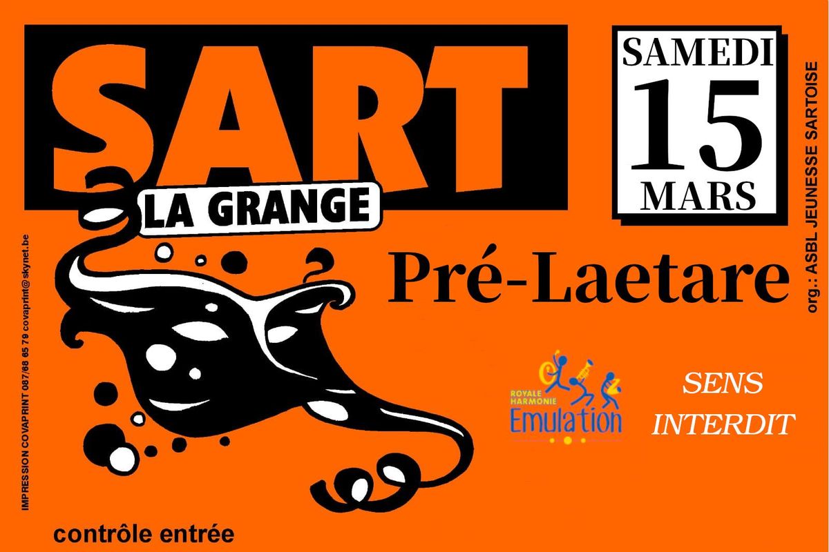 Pr\u00e9-Laetare \\\\ Sart-lez-Spa \/\/ 15 mars 2025