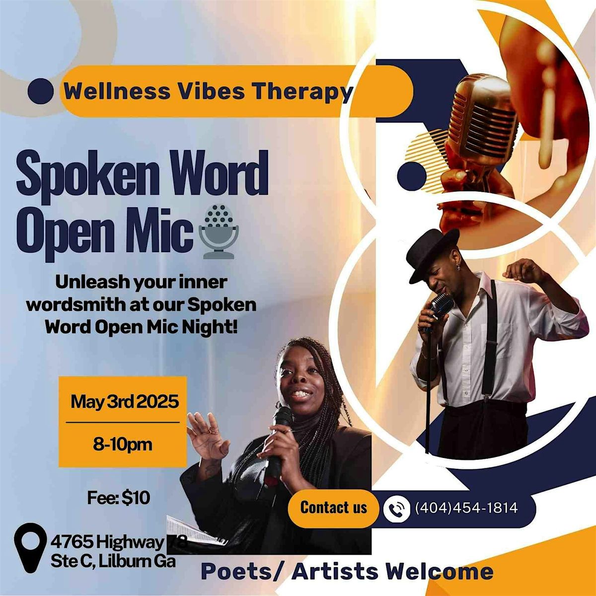 Spoken Word Open Mic Event