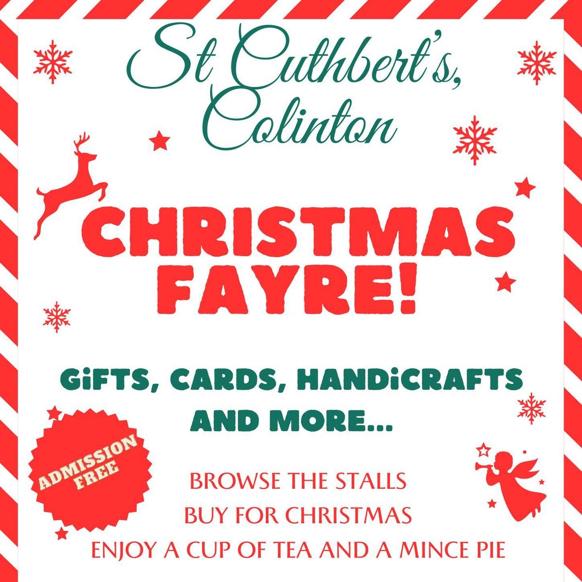 St Cuthbert's Christmas Fayre!