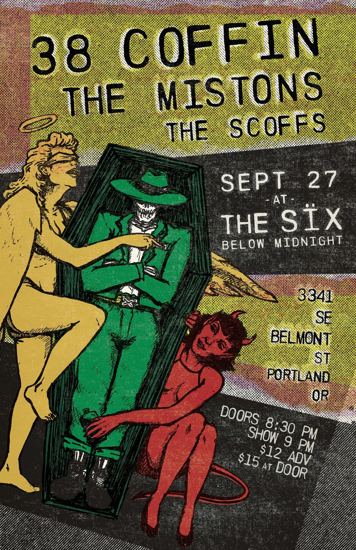 38 Coffin (SEA) with The Mistons and The Scoffs