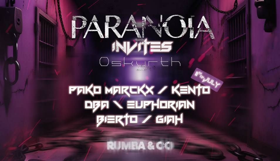 PARANOIA INVITES OSKYRTH - THE DARK CONVERGENCE