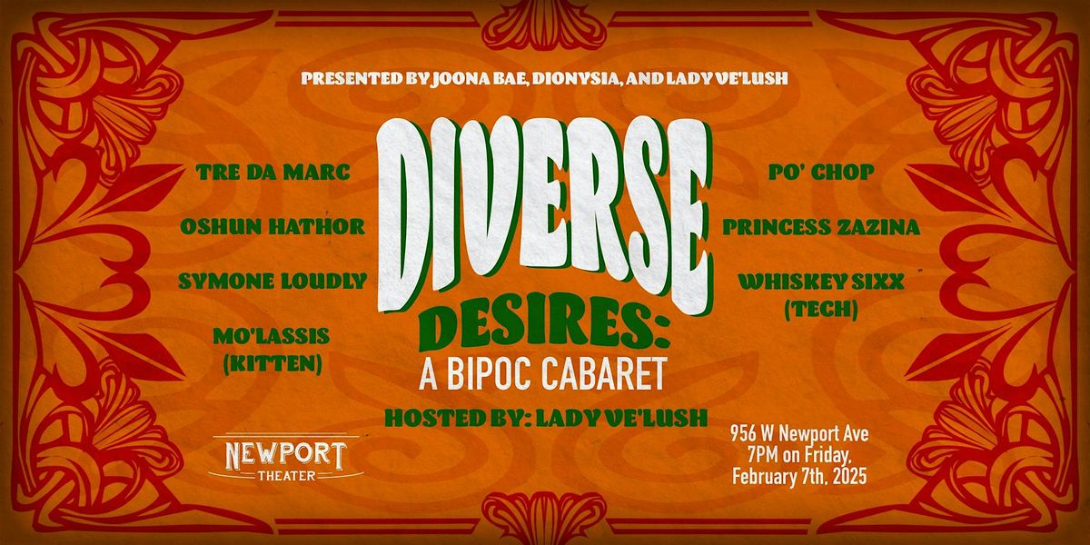 Diverse Desires: A BIPOC Cabaret!