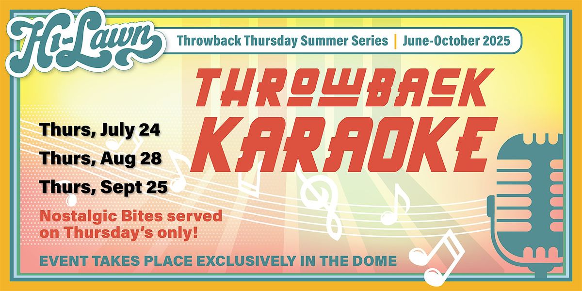 Throwback Karaoke