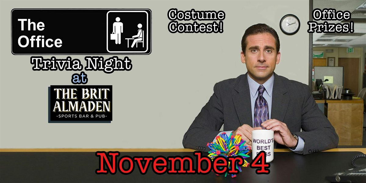 The Office Trivia Night at the Brit Almaden!