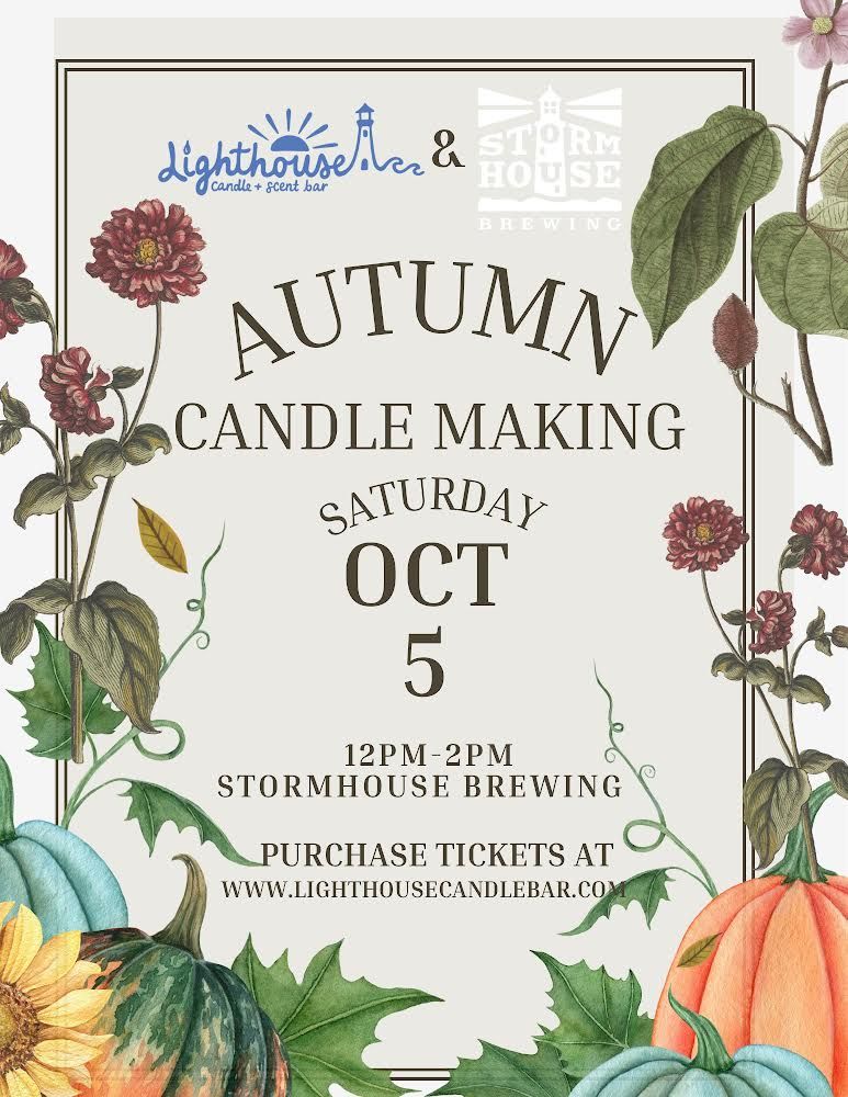 Candle Making Class with Lighthouse Candle & Scent Bar