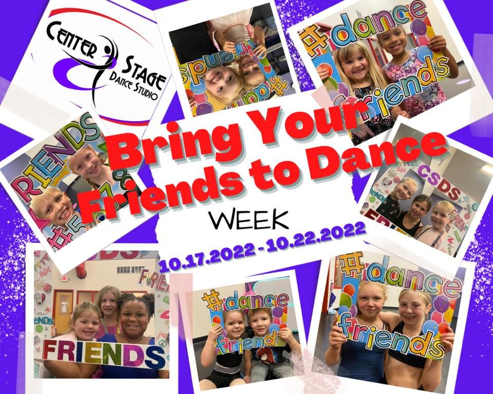 Bring Your Friends to Dance Week 2022 TUESDAY