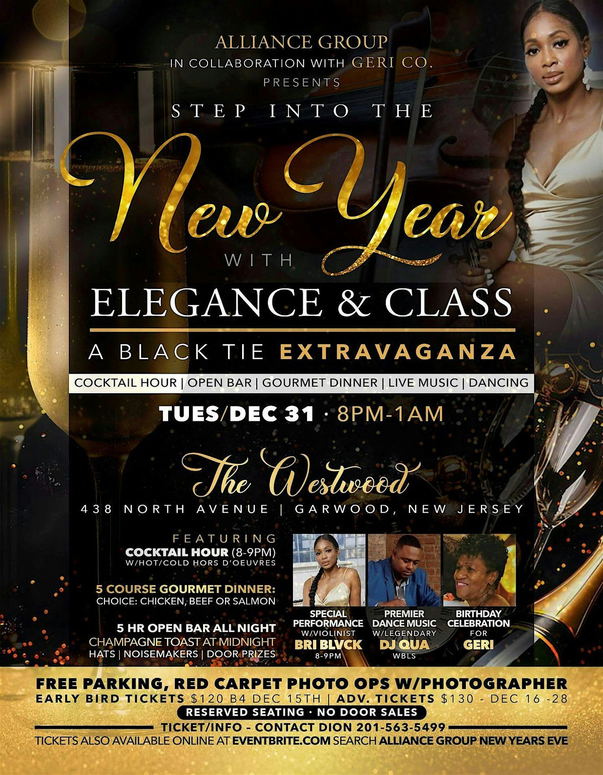 Alliance Group New Year's Eve Black Tie Extravaganza!!!