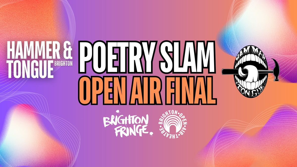 Hammer & Tongue Brighton Poetry Slam Final