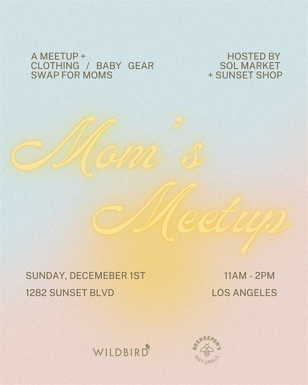 Mom's Meetup & Kid's Clothing Swap