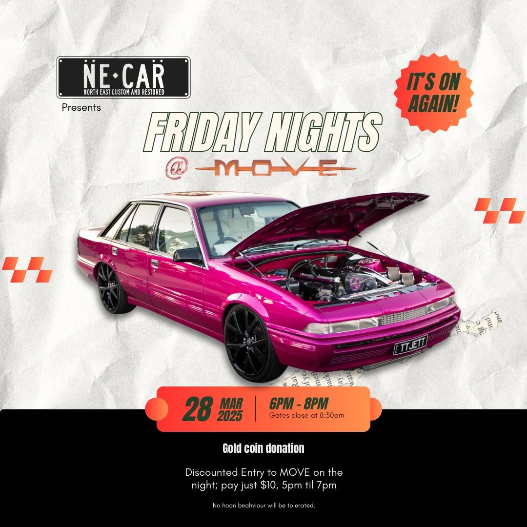 Friday Nights at MOVE - March 2025