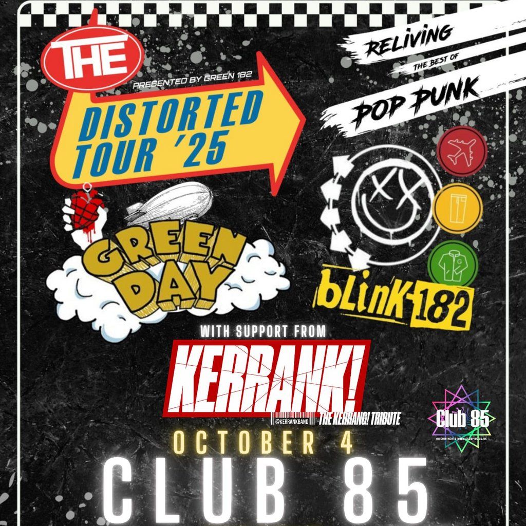 GREEN 182 brings 'The Distorted Tour' to Club 85