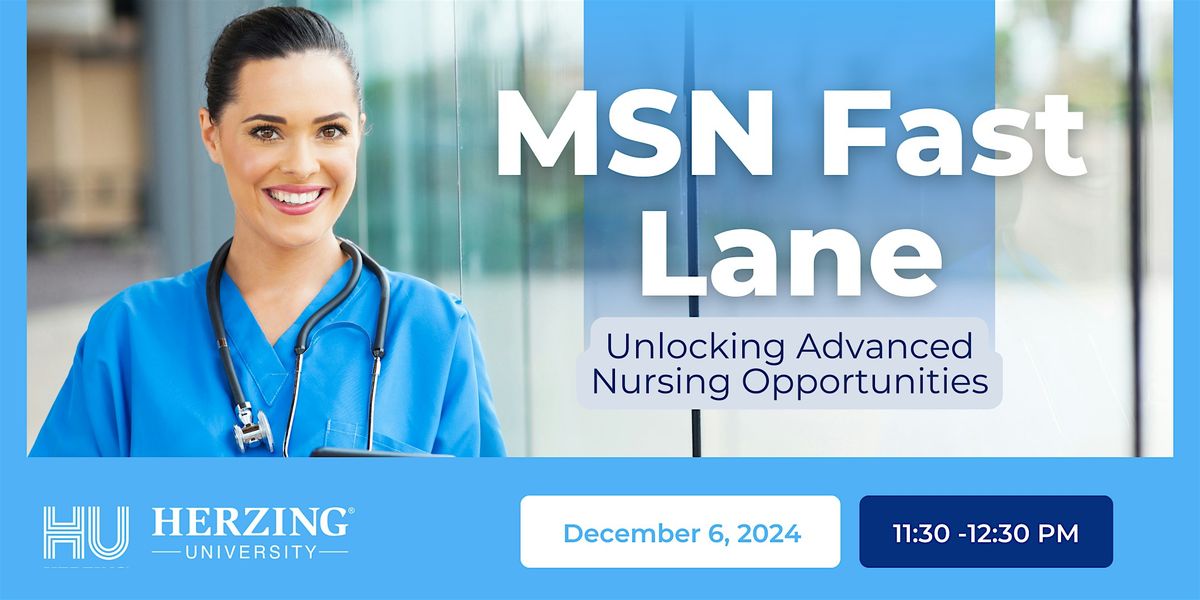 MSN Fast Lane: Unlocking Advanced Nursing Opportunities