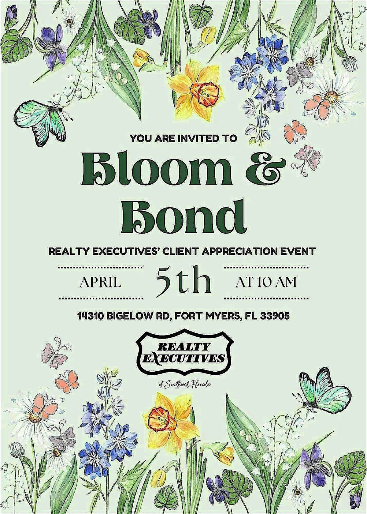 Bloom & Bond: Realty Executives' Client Appreciation Event