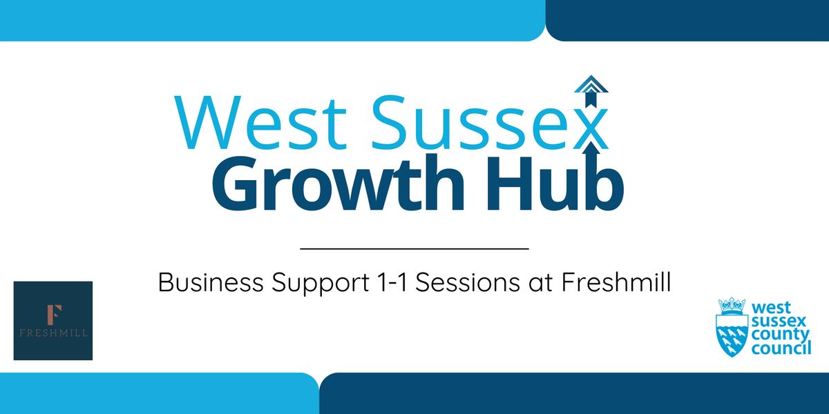 FREE 1-1 Business Support Sessions at Freshmill