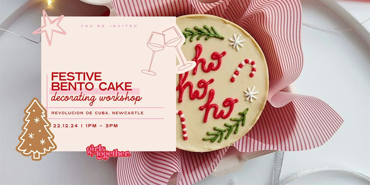 bento cake decorating workshop: girls get together x beth bakes newcastle