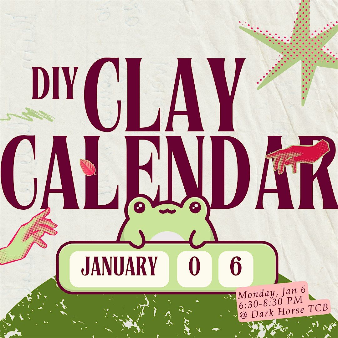 Clay Desk Calendar