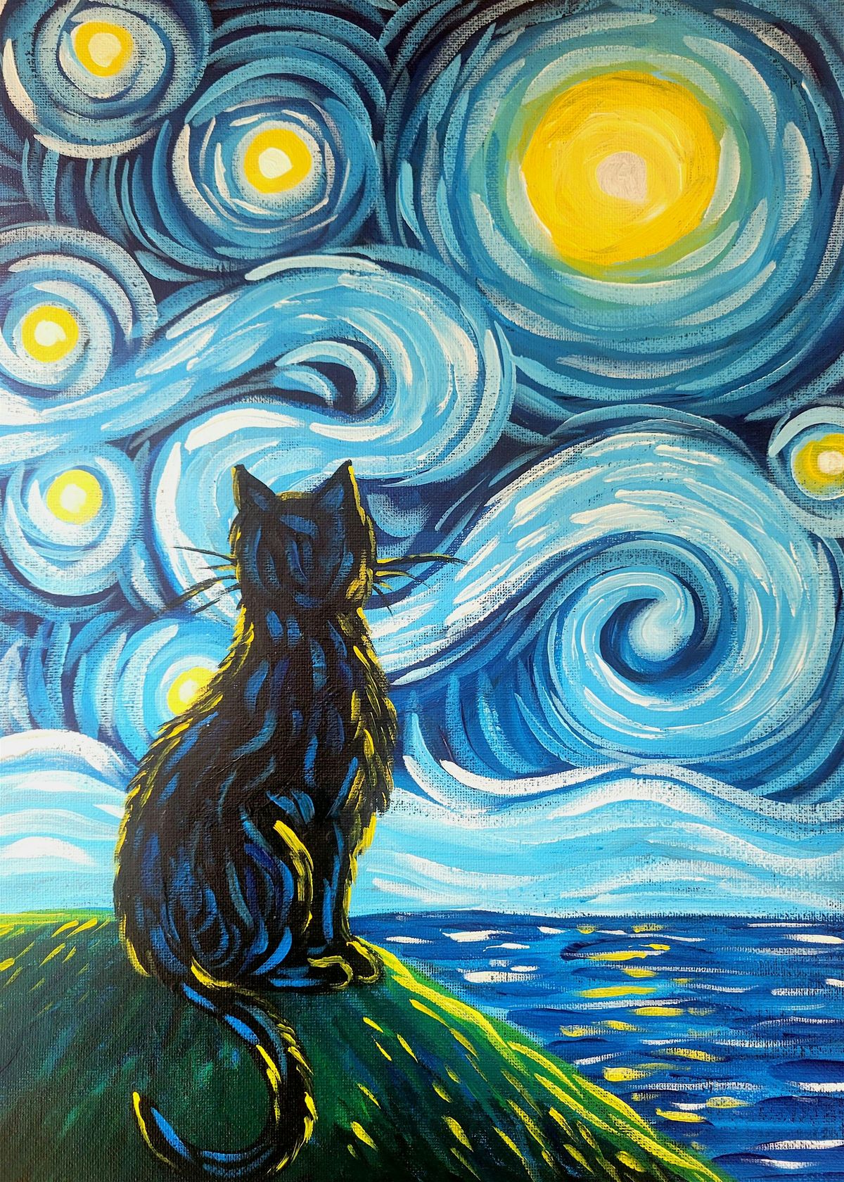 *New Venue* Cat Van Gogh  - The Frankie Art Space