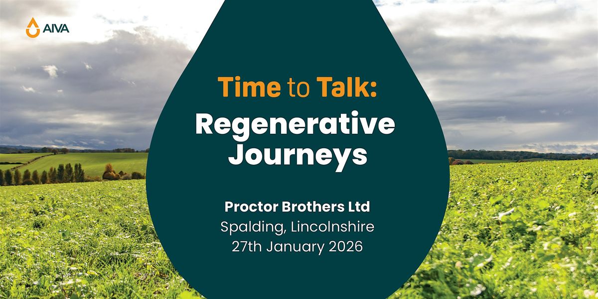 Time to Talk: Regenerative Journeys (Lincolnshire)
