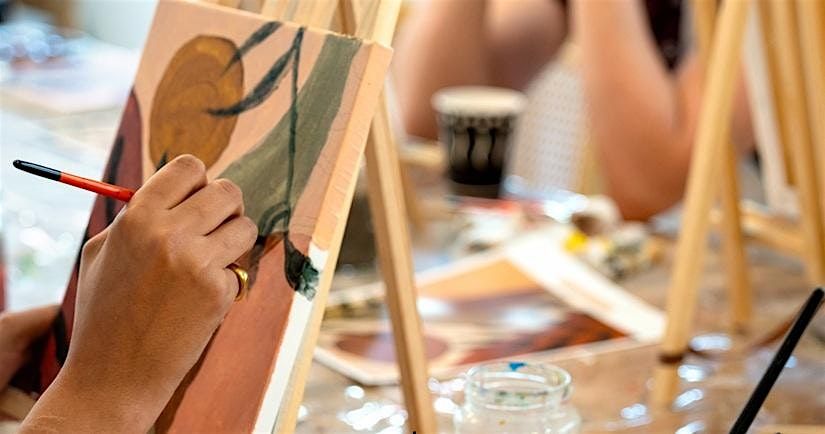 Painting on the Patio