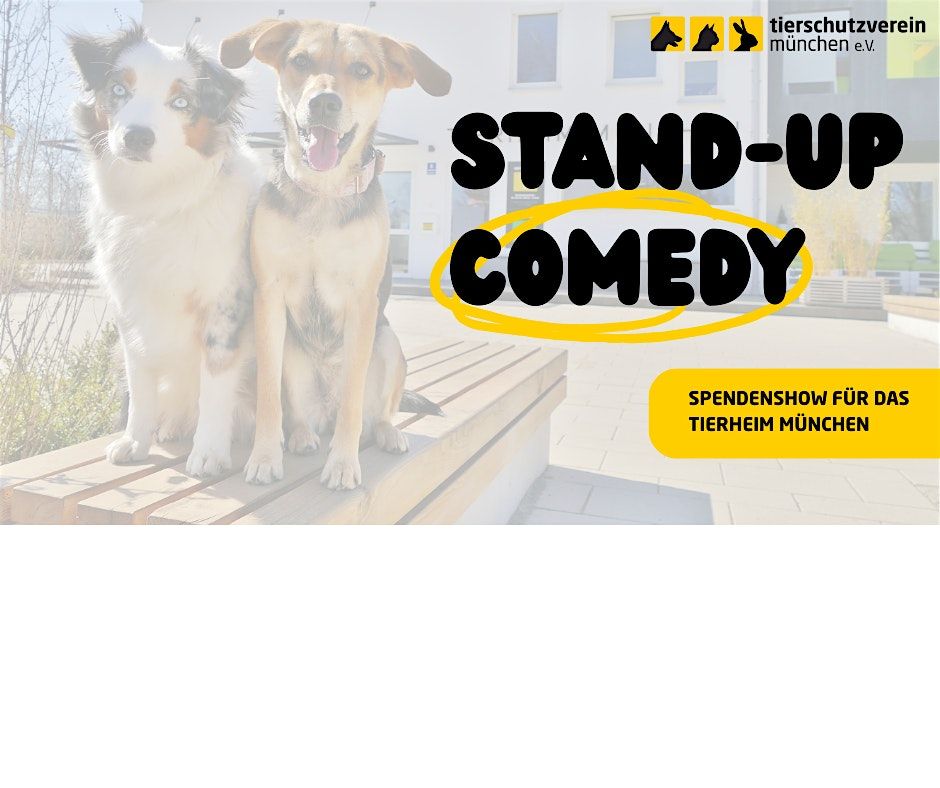 Stand-Up Comedy im Tierheim M\u00fcnchen