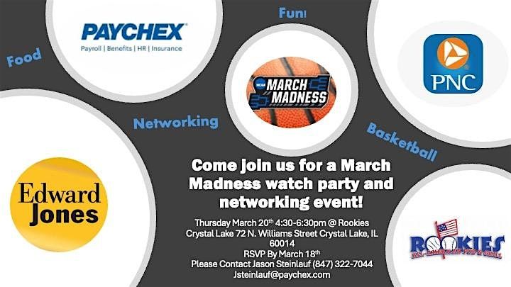 March Madness Watch Party and Networking Event