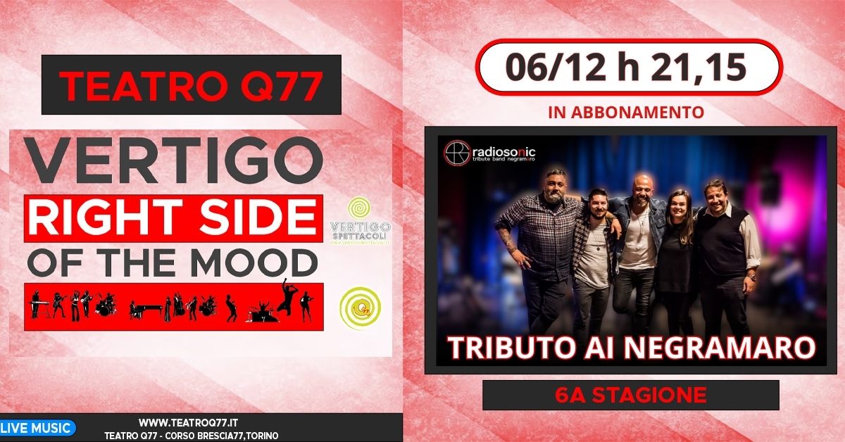 RADIOSONIC - Tributo ai Negramaro