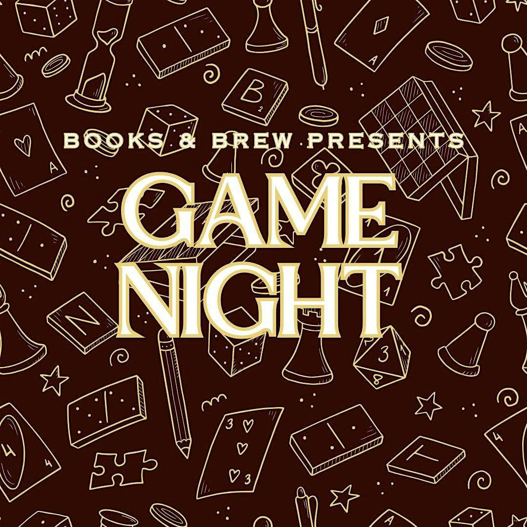 Books & Brew Game Night (10\/03)