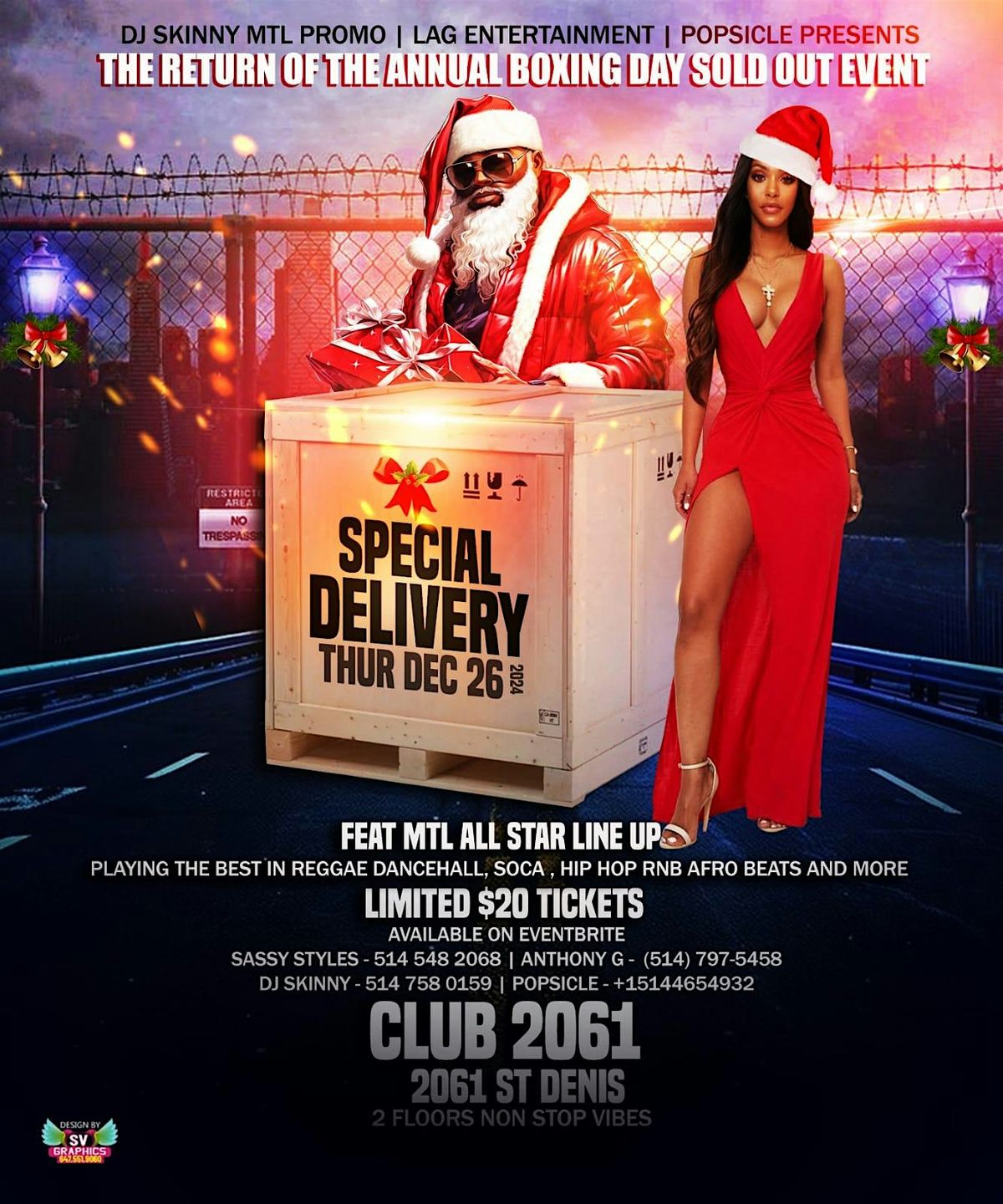 SPECIAL DELIVERY 2024 - The Return Of The SOLD-OUT Boxing Day Event!