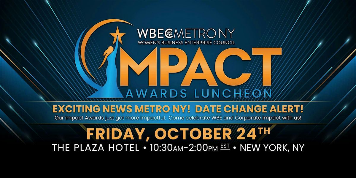 2025 WBEC Metro NY Impact Awards Luncheon